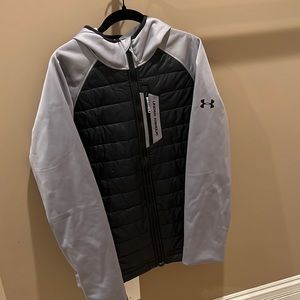 Under Armour Black and Grey Light Jacket